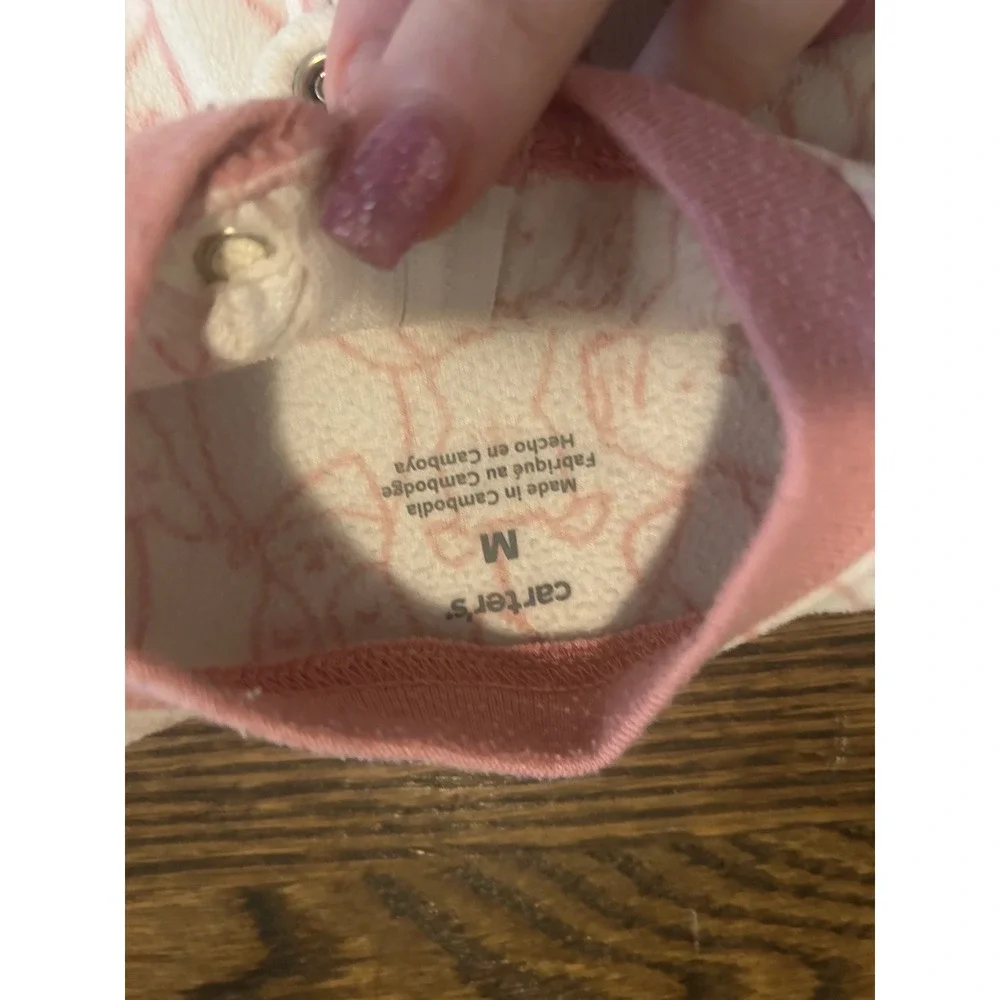 Carter's Hudson Baby Fleece Sleep Sack Bundle Giraffe Dog‎ Cloud Pink White 0-6M